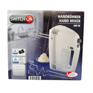 Frullatore a mano Switch On 300W – come nuovo, con scatola originale