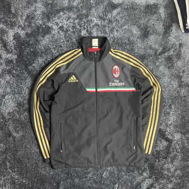 Adidas Vintage Ac Milan Trackjacket Zipper Jacke