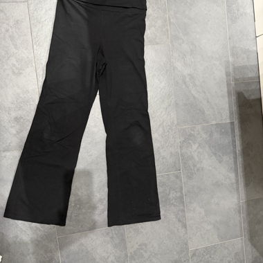 Black Flared Trousers