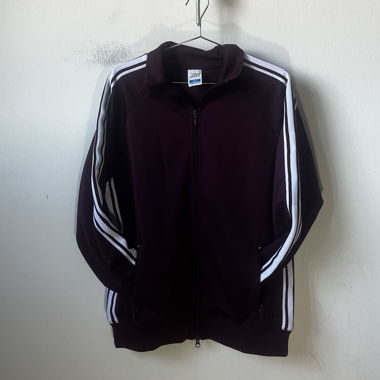 Burgundy Track Jacket