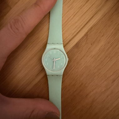 Orologio Swatch verde menta