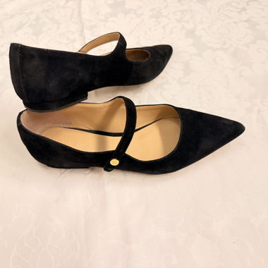 Schwarze Ralph-Lauren-Pumps