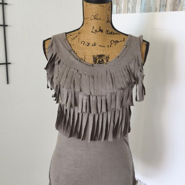 French Tassel Top