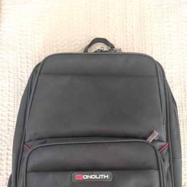 Black Large Backpack 