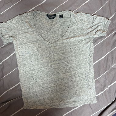 Graues T-Shirt von Scotch & Soda