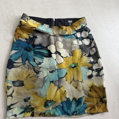 Jupe fleurie D&G