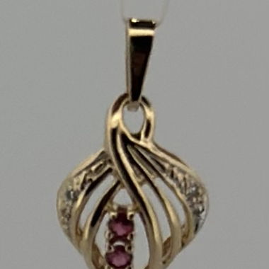 Anhänger 750/18K Gelbgold
