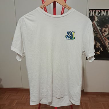 T-shirt Vans bianca XL grafica serpente