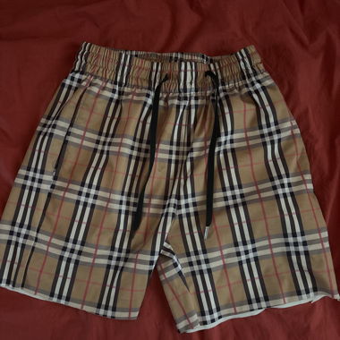 Short de bain à carreaux Burberry 