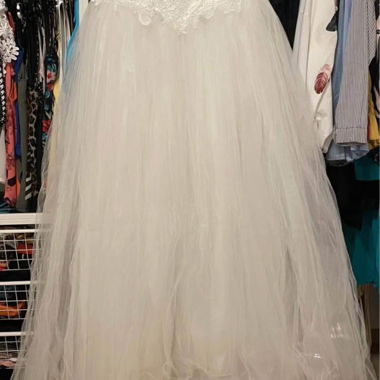 Weisse Brautkleid