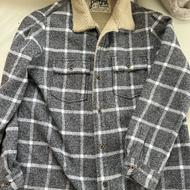 Veste à carreaux - Picture
