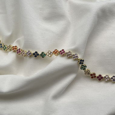 18k Clover Bracelet