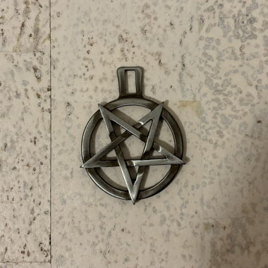 Stainless Steel Pentagram Pendant 