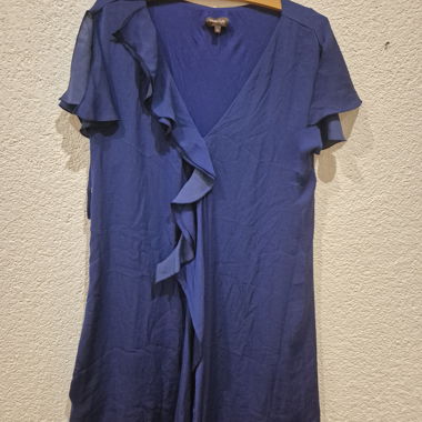Robe avec volant