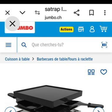 Forno per raclette