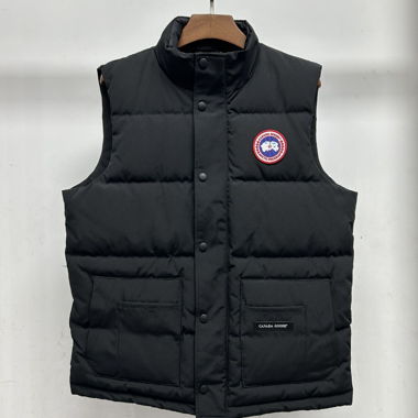 Gilet noir matelassé Canada Goose