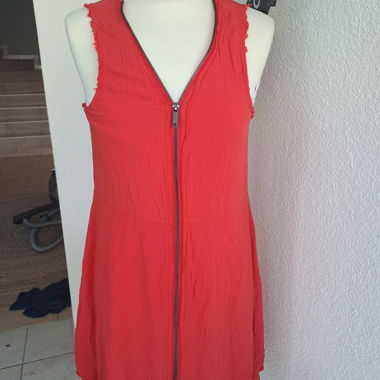 Rotes Sommerkleid