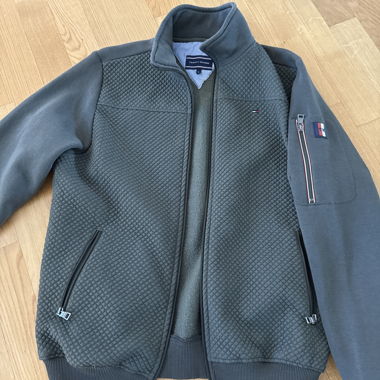 Giacca trapuntata Tommy Hilfiger grigia