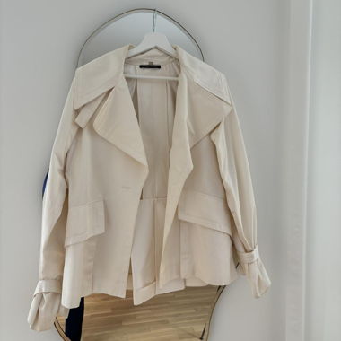 GUCCI short trench coat 🤎