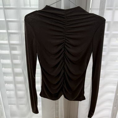 Zebra Long Sleeve Sweater XS