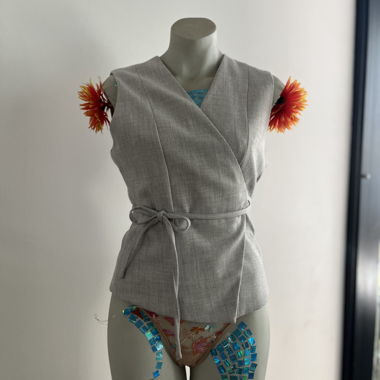 Gilet gris de NEO NOIR