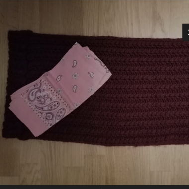 Schal mit Bandana