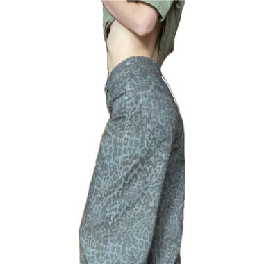 Jaded London Leopard Overdyed Jeans