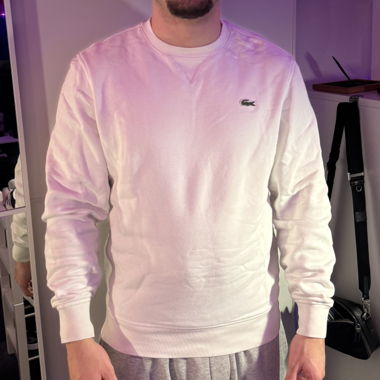 Lacoste-Sweatshirt weiss