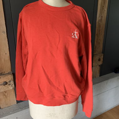 Roter Hoodie