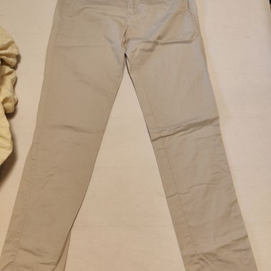 Beige Chino Pants, Size S
