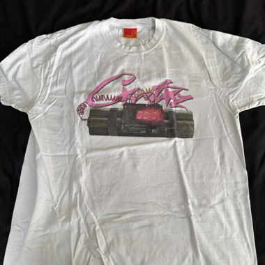 T-shirt graphique Corteiz blanc