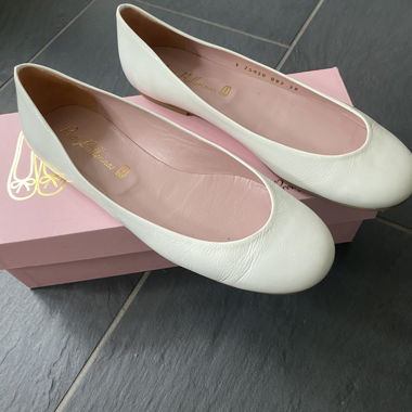 Pretty Ballerinas weisse Ballerinas Gr. 39