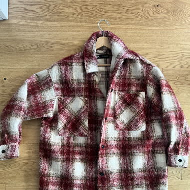 ZARA Oversized Hemdjacke