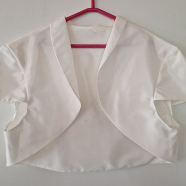 Giacca bolero bianca