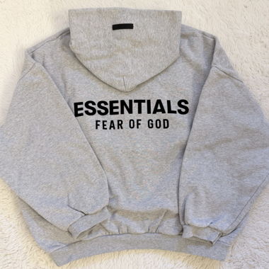 Felpa grigia Fear of God Essentials