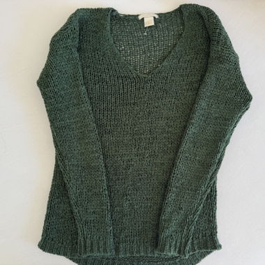 Maglione in maglia verde H&M XS
