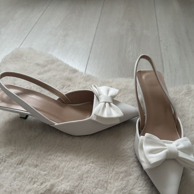 hohe schuhe mit schleife