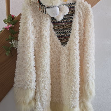 buttinette Llama Costume for Women Gr. 36/38