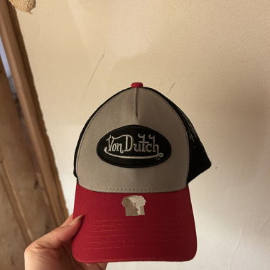 Von Dutch Trucker Cap red/grey