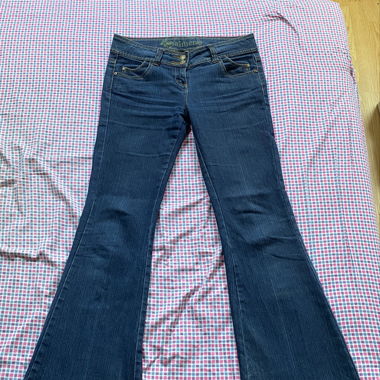 Low rise, flared jeans, y2k