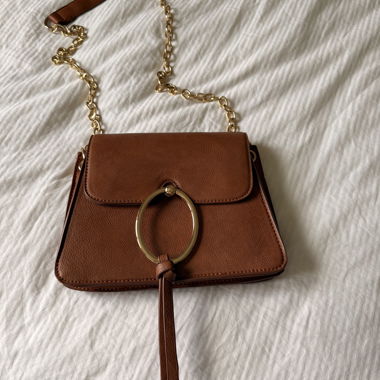 Borsa a tracolla in similpelle