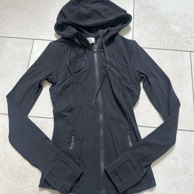 Lululemon Kapuzenjacke schwarz gr.2
