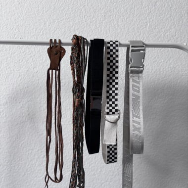 Set of 5 belts