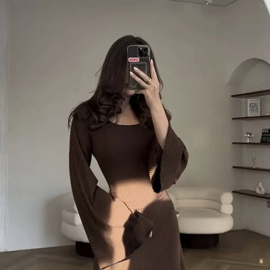 Maxi Dress Beige