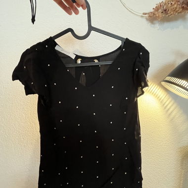 Polka dot blouse