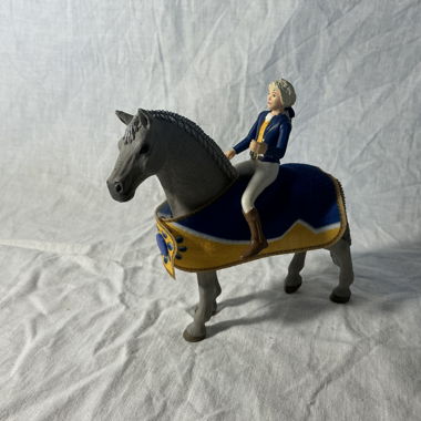 Figurine cavallo con cavaliere