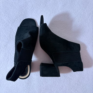 Small black ankle boots
