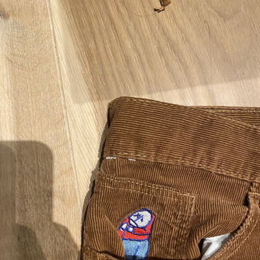 big biy curdoroy baggy pants