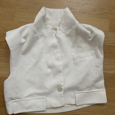 Gilet ZARA bianco Taglia S