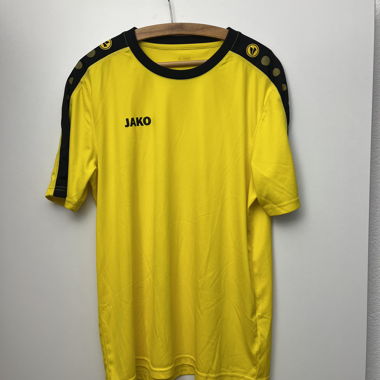 T-shirt sportivo JAKO giallo/nero